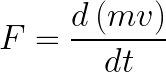 вывод формулы второго закона Ньютона через дифференциал 2